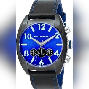 Android Ad368abu Decoy Chrono Blue Dial Watch